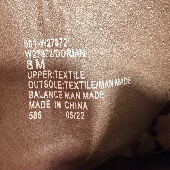 White Mountain Boots Women 8M Dorian Burgundy Lace Up Side Zip Combat Ankle Boot - Picture 13 of 13